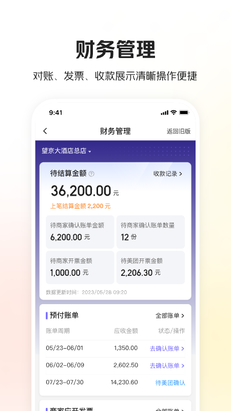 精彩截图-美团酒店商家版2026官方新版