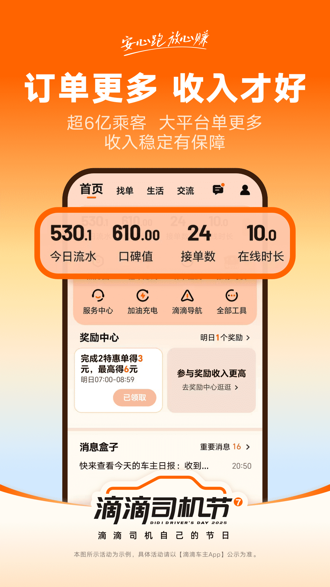 精彩截图-滴滴车主2025官方新版