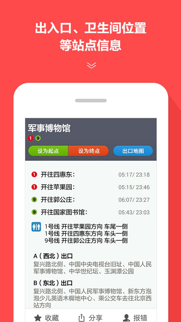 地铁通截图