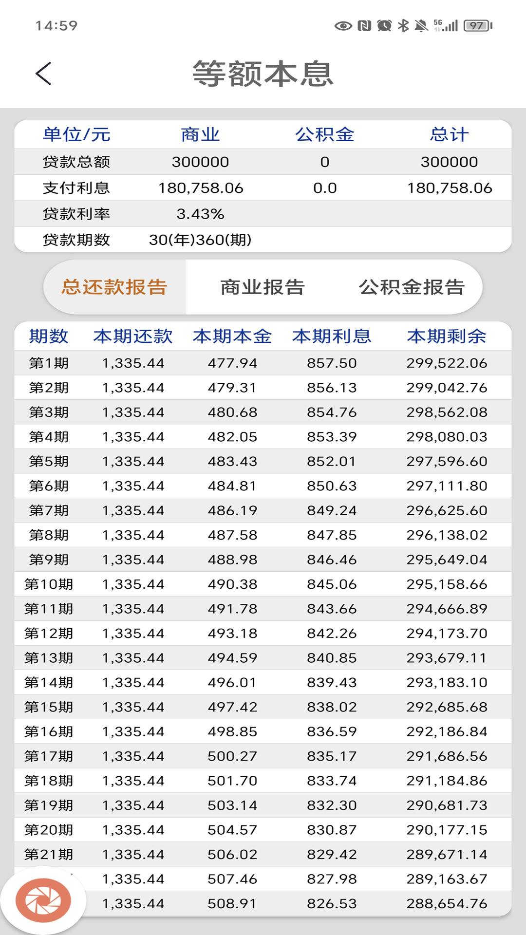 房贷计算安卓版高清截图