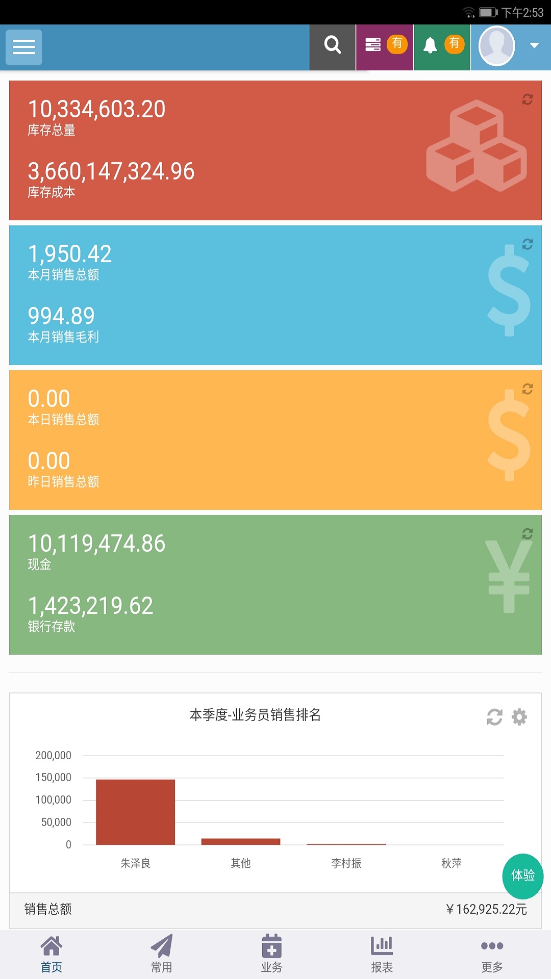 精彩截图-梦想云进销存ERP2026官方新版