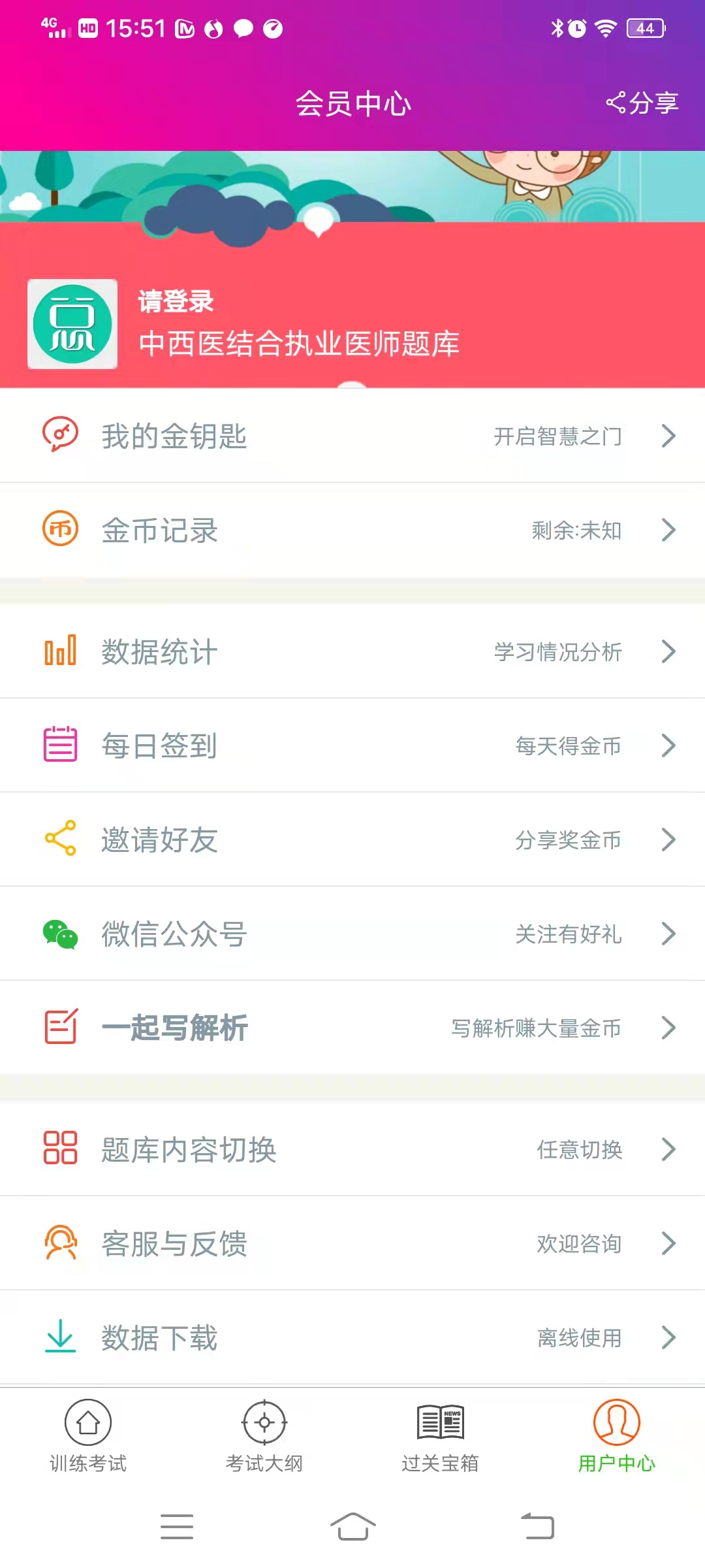 精彩截图-中西医结合执业医师总题库2025官方新版