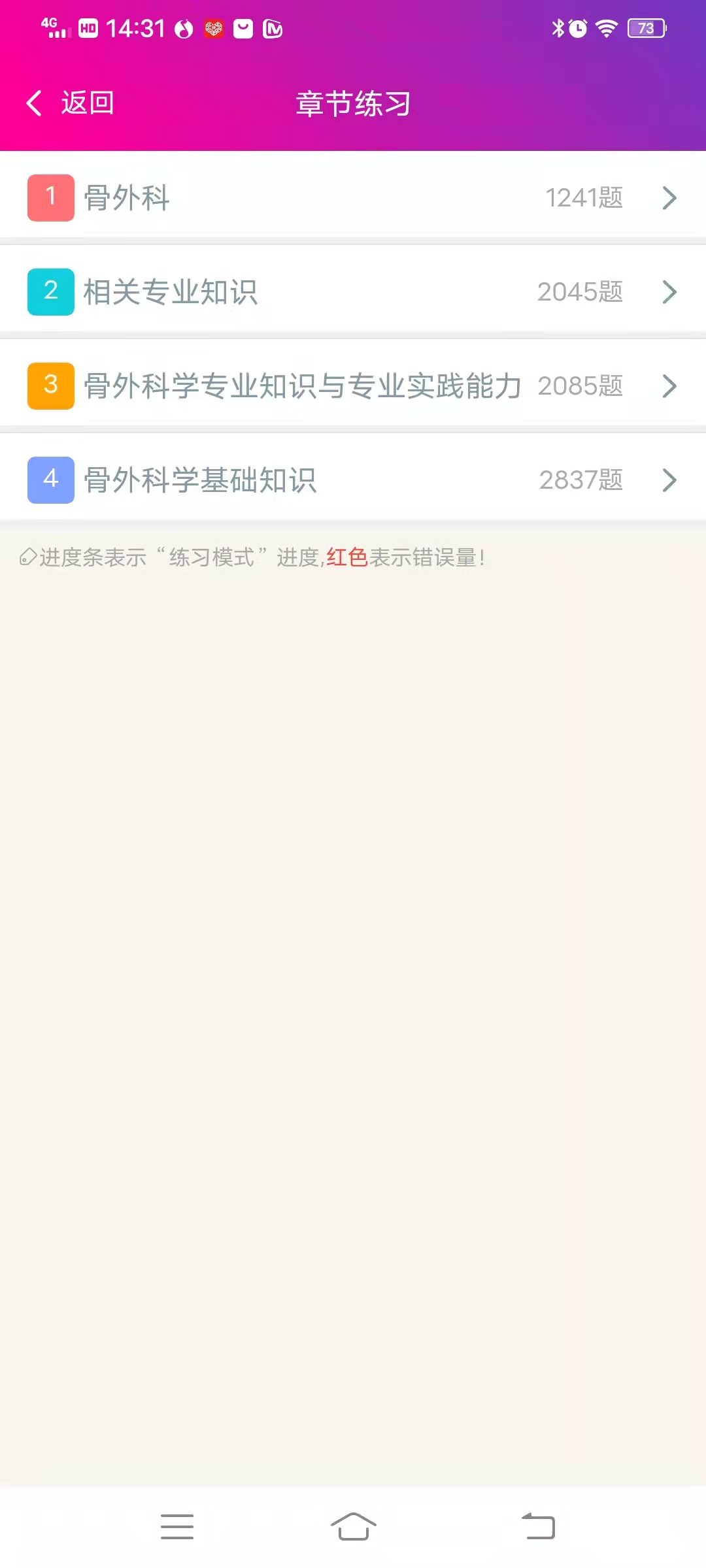 精彩截图-骨外科主治医师总题库2025官方新版