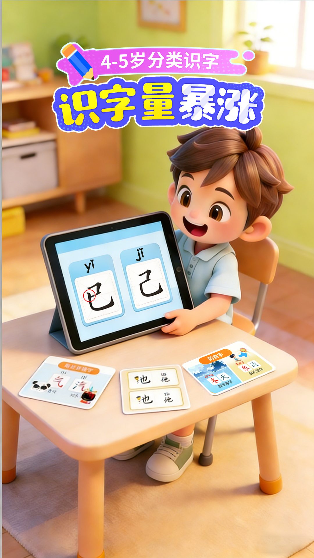 精彩截图-宝宝巴士汉字2026官方新版