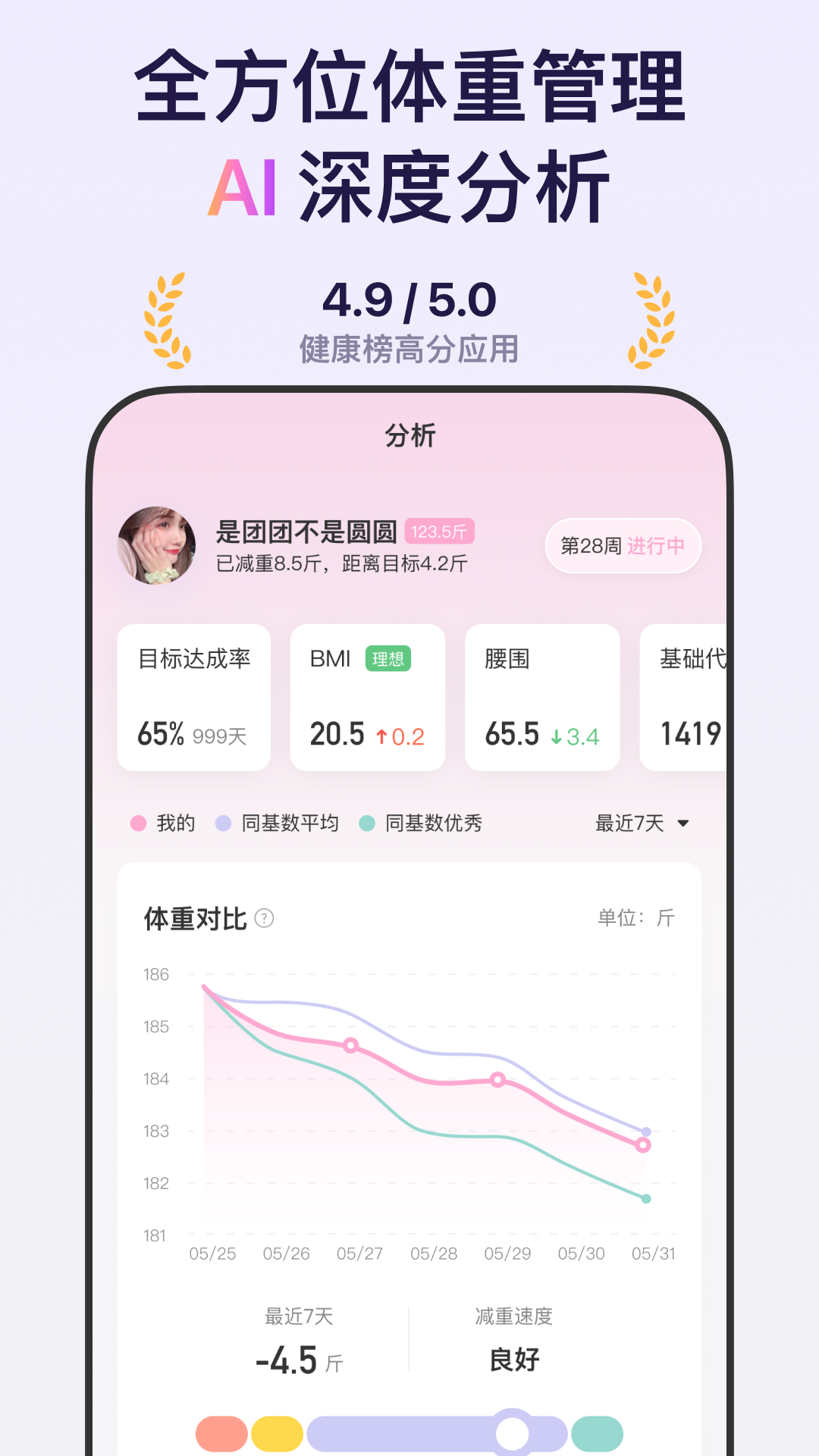 精彩截图-体重小本2026官方新版