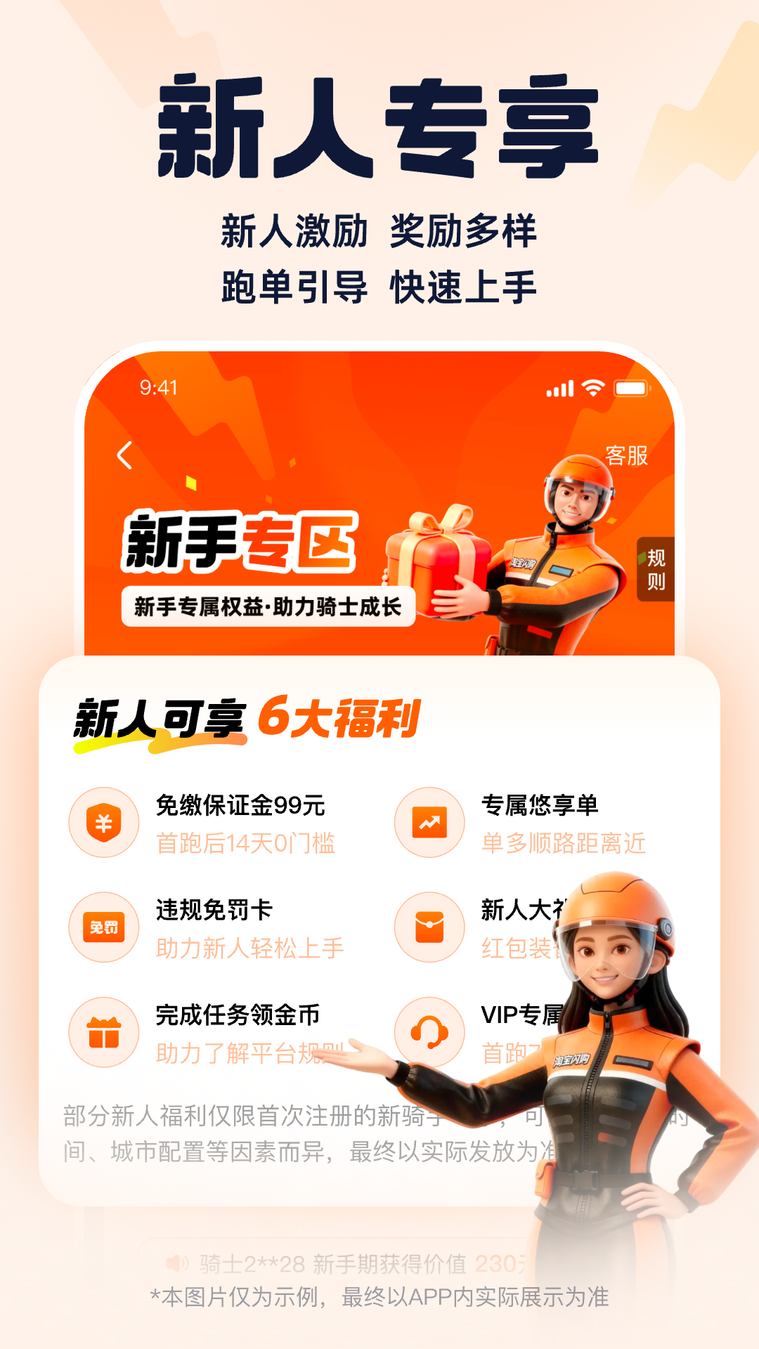 精彩截图-蜂鸟众包2026官方新版