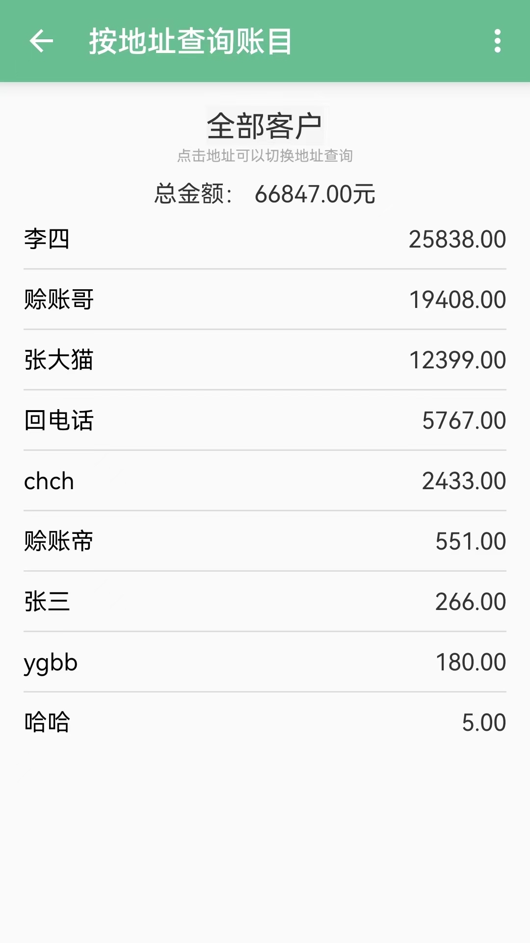 精彩截图-赊账记账2025官方新版