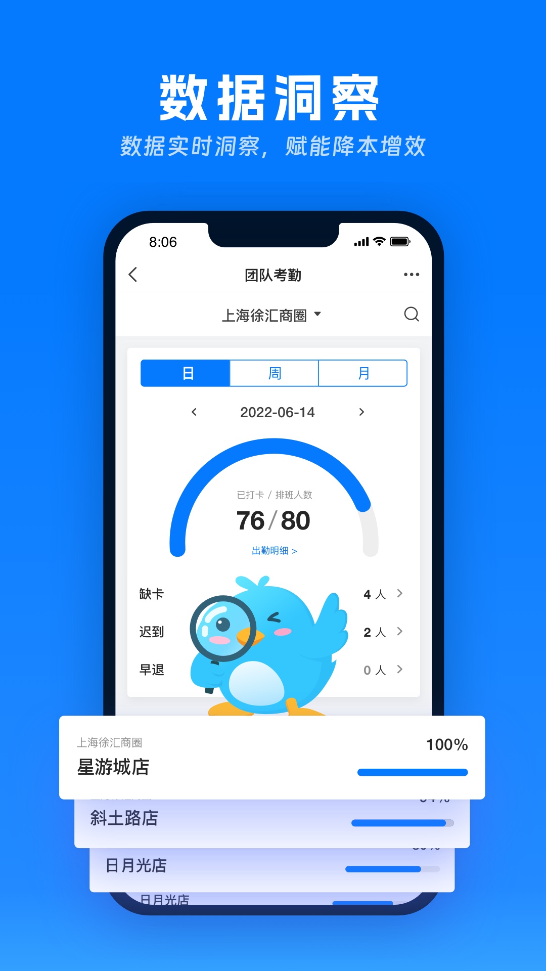 精彩截图-喔趣考勤2025官方新版