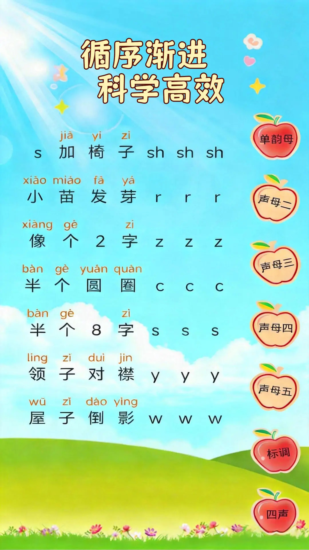 精彩截图-幼儿学拼音2026官方新版