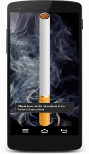 Smoking virtual cigarette截图