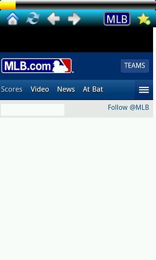 MLB手机浏览器截图