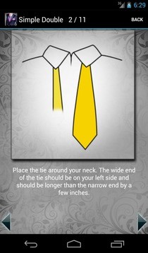 教你如何打领带截图