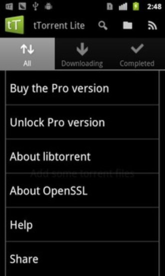 安卓BT下载 tTorrent截图