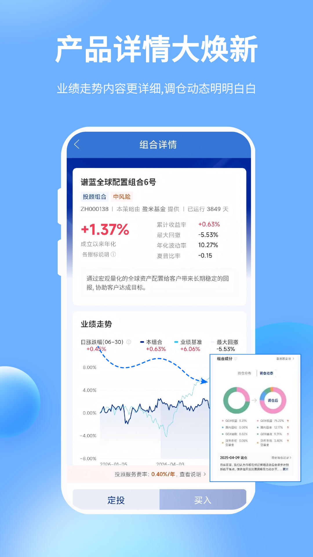 精彩截图-谱蓝定投2026官方新版