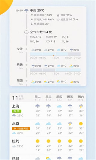 精彩截图-我的天气2024官方新版