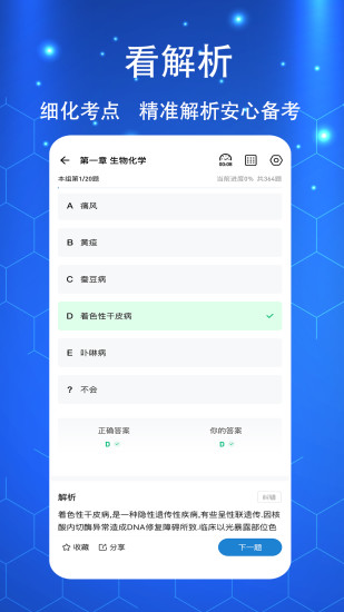 精彩截图-执业医师练题狗2024官方新版