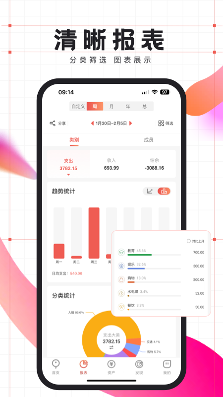 精彩截图-有鱼记账2026官方新版