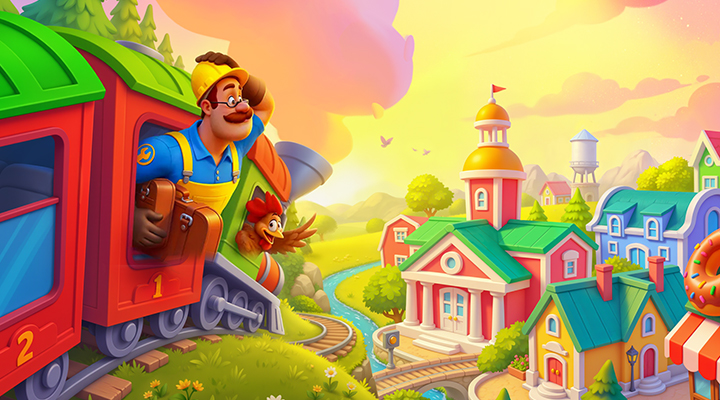 精彩截图-梦想城镇2025官方新版