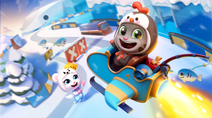 精彩截图-汤姆猫跑酷2026官方新版