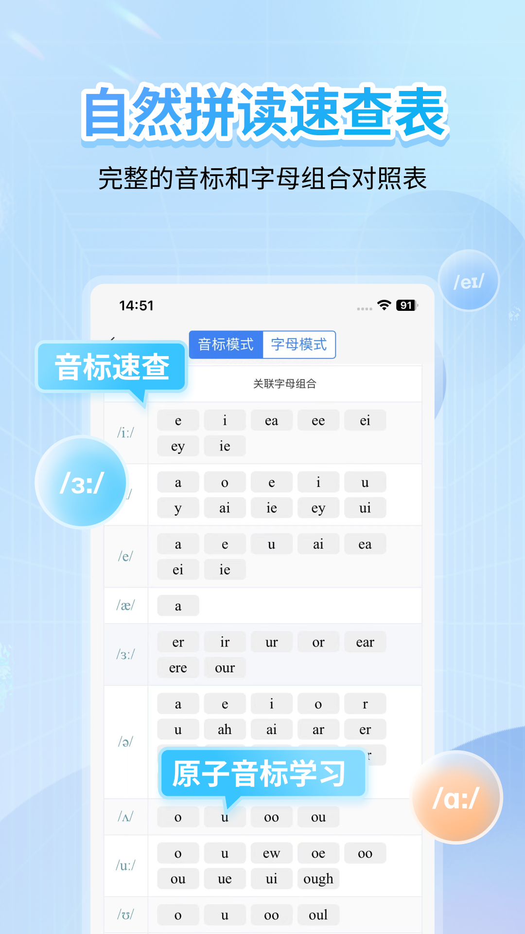 精彩截图-英语音标2025官方新版