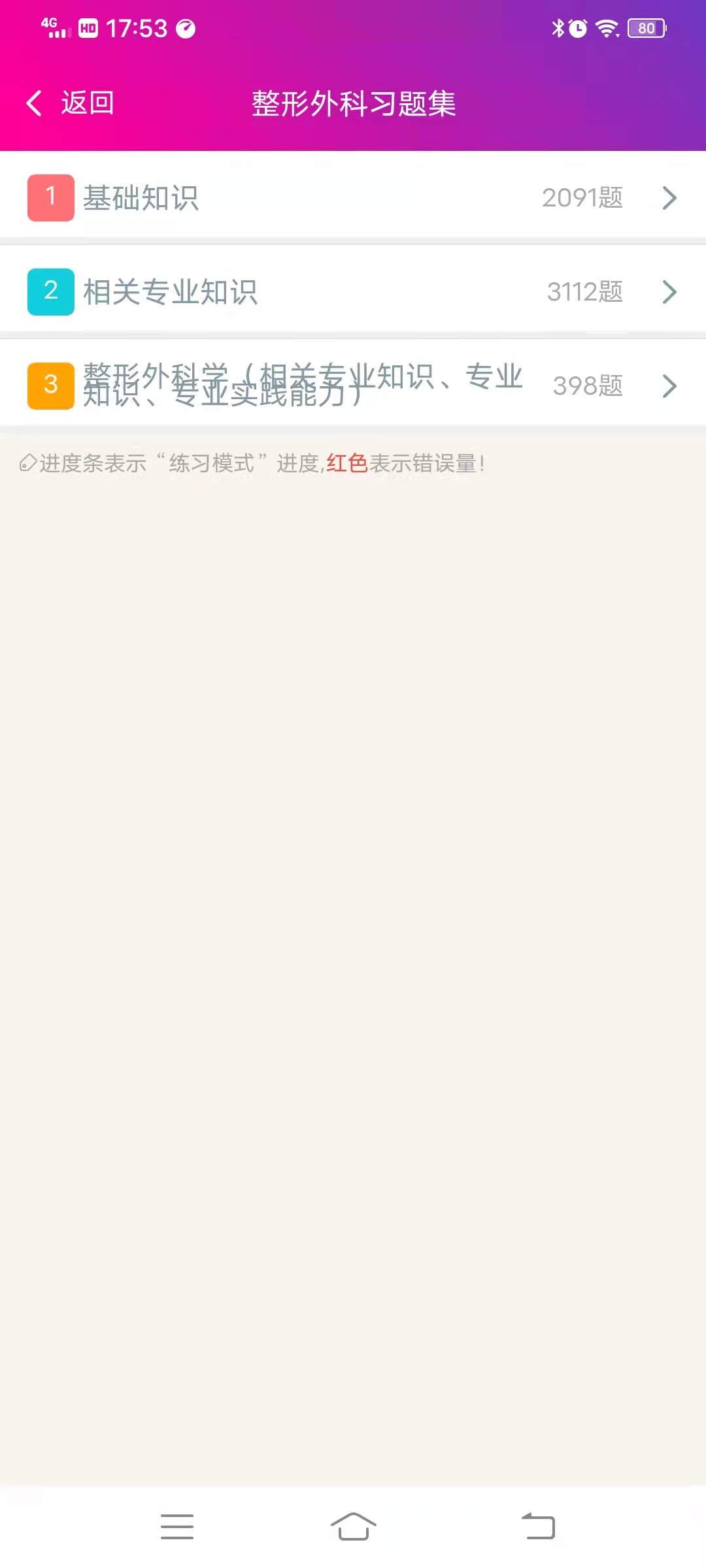精彩截图-整形外科学主治医师总题库2025官方新版