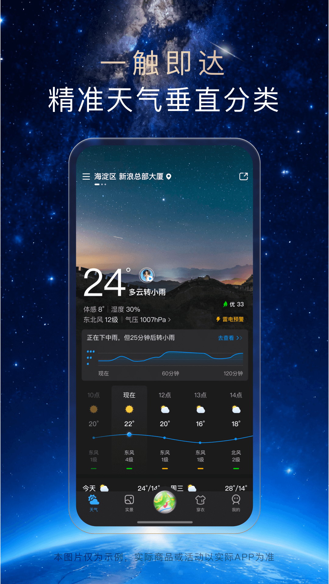精彩截图-天气通2026官方新版