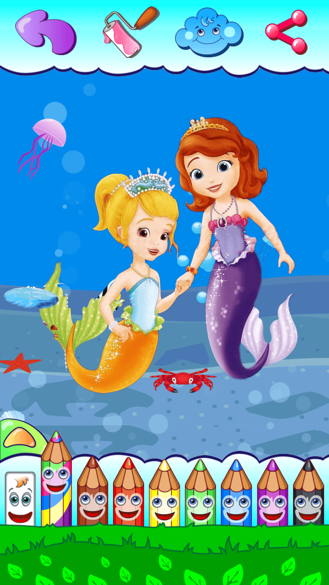 精彩截图-人鱼公主爱画画2026官方新版