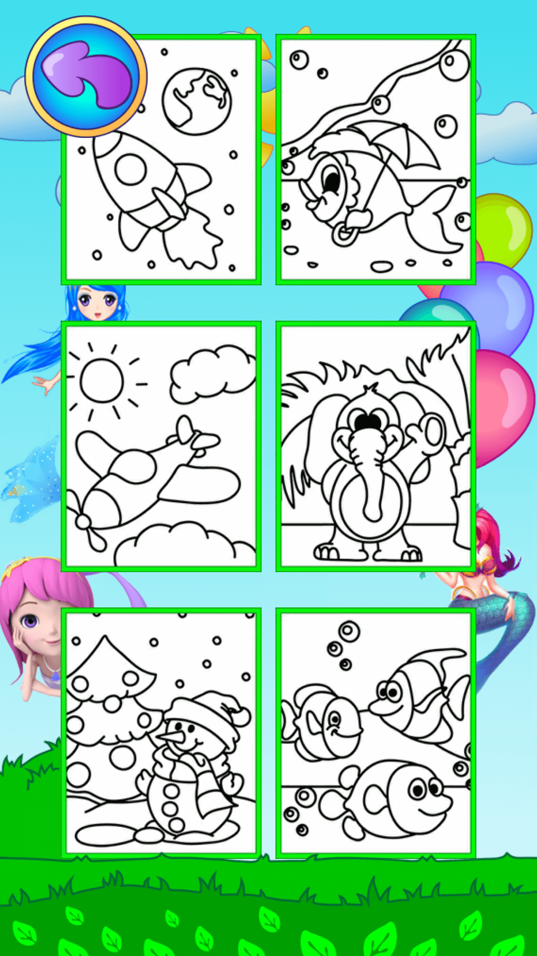 精彩截图-人鱼公主爱画画2026官方新版