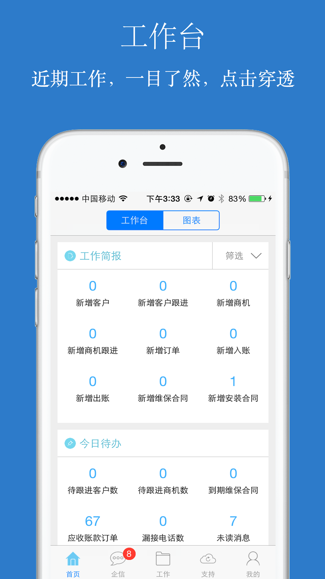 傲融CRM 截图 1