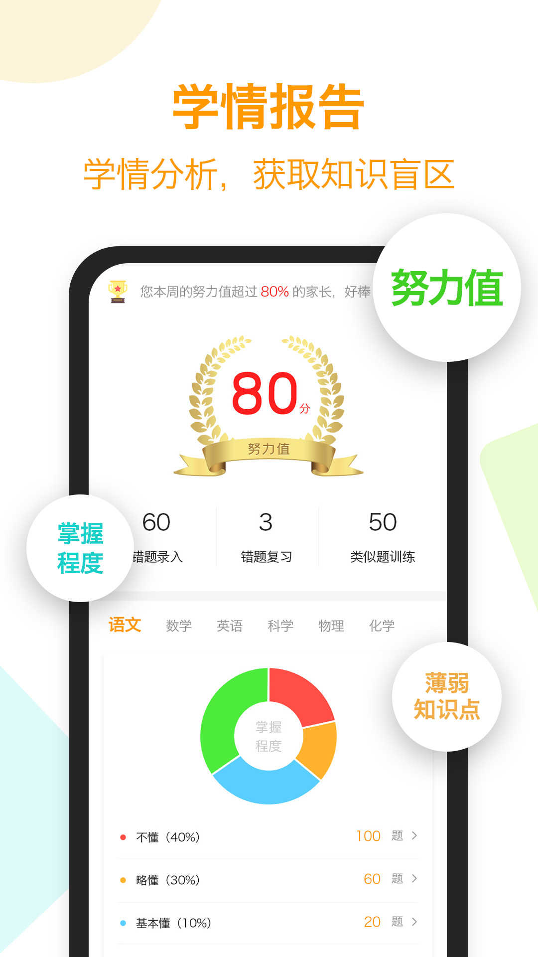 精彩截图-橙果错题本2026官方新版