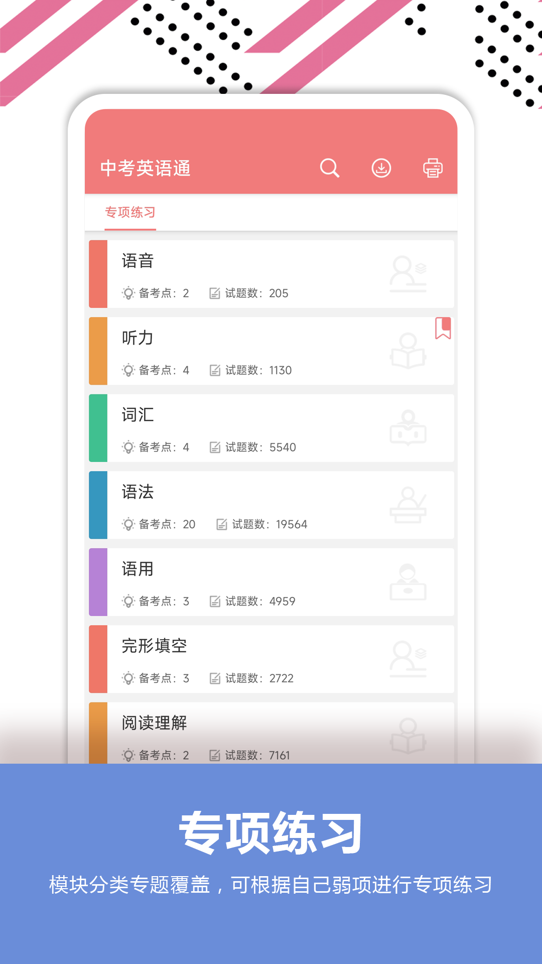精彩截图-中考英语通2026官方新版