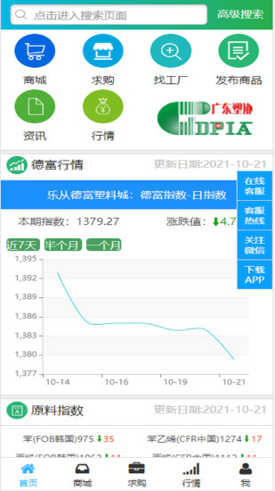 精彩截图-德富塑料网2024官方新版