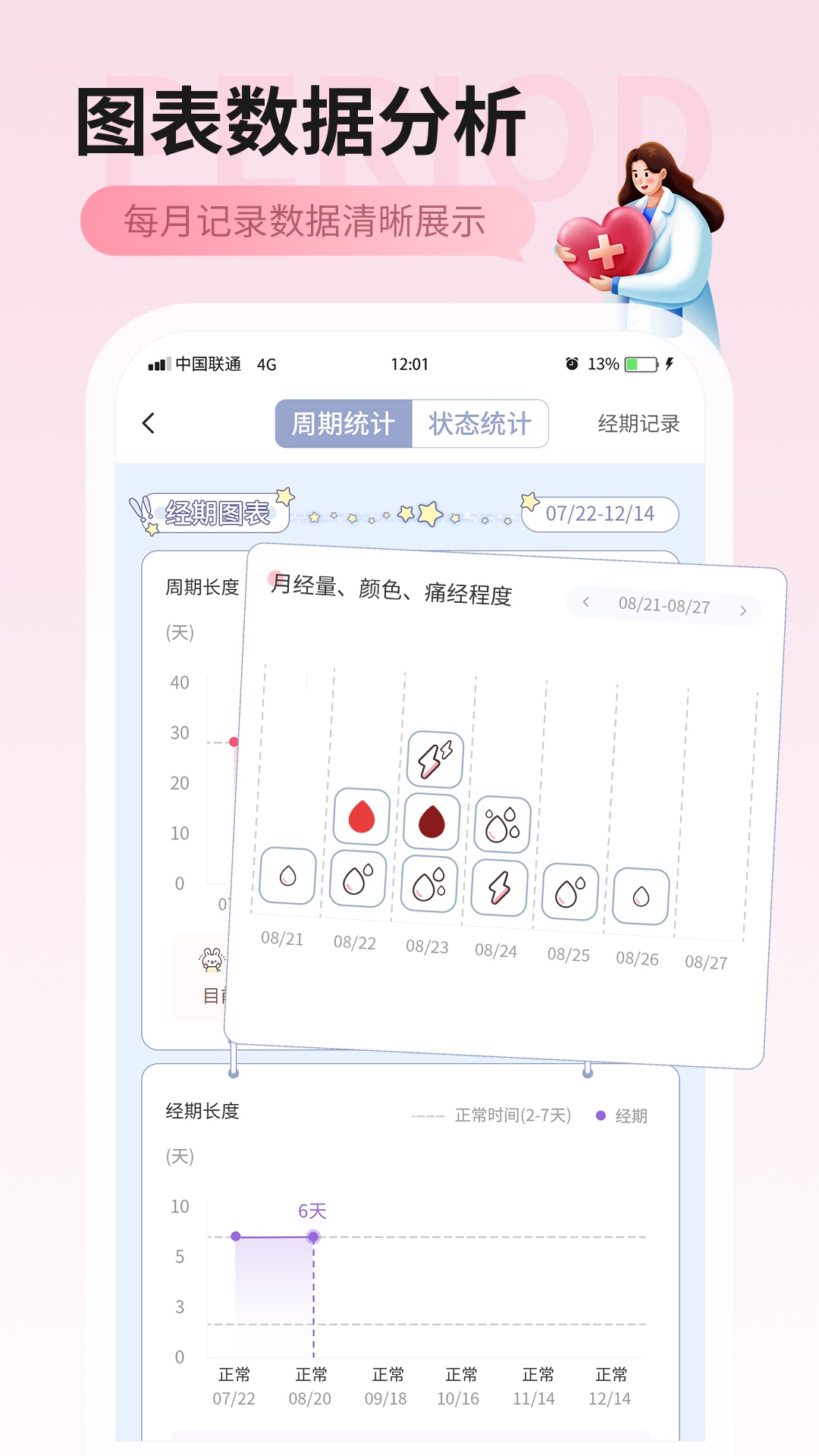 精彩截图-美美经期助手2026官方新版