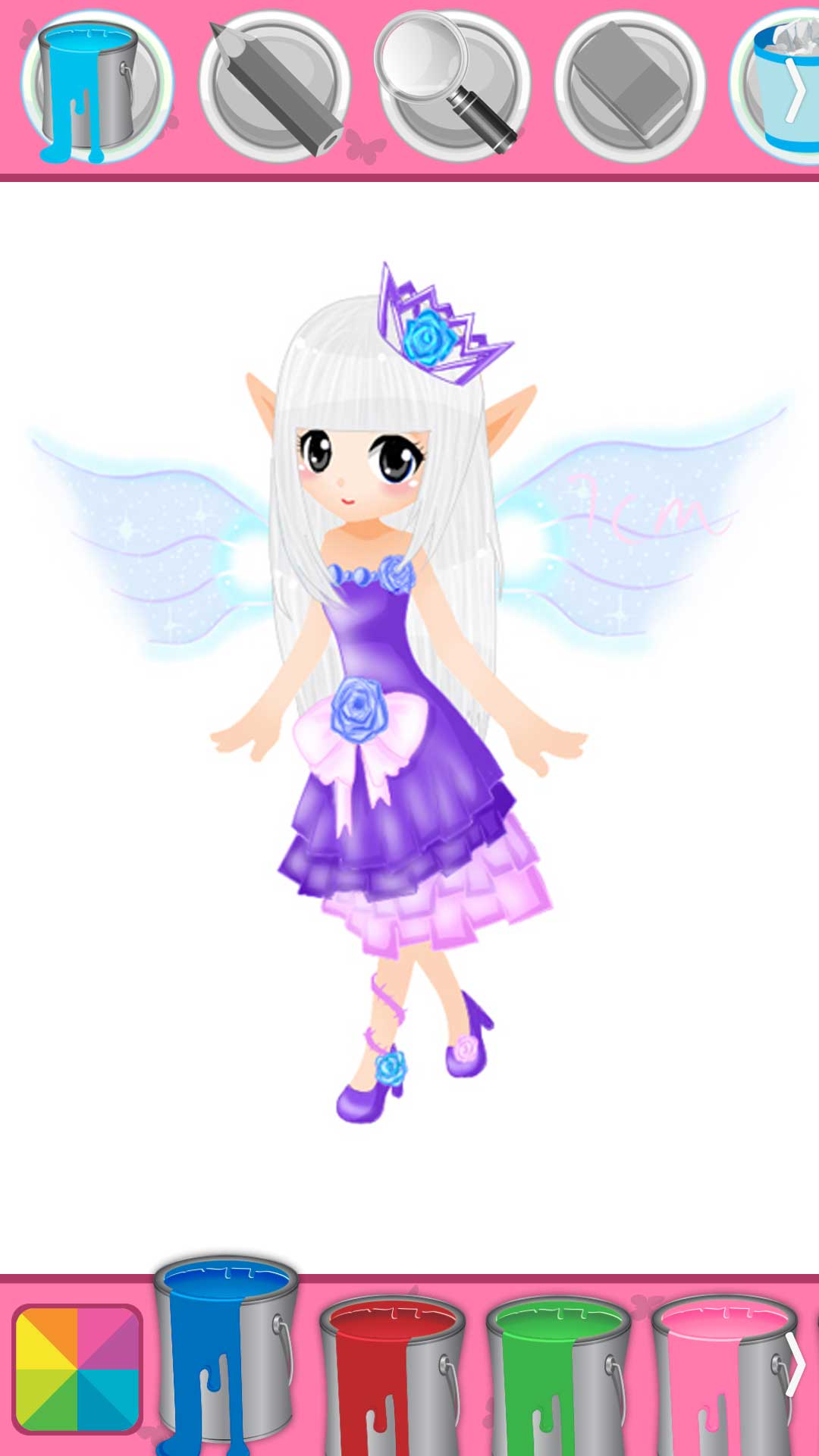 精彩截图-精灵公主爱画画2026官方新版