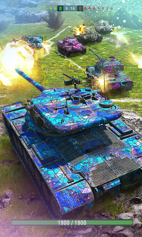 精彩截图-坦克世界闪击战2025官方新版