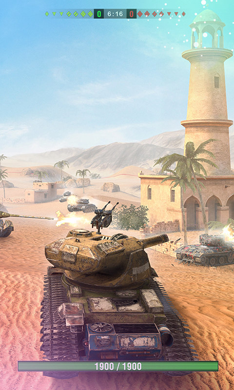 精彩截图-坦克世界闪击战2025官方新版