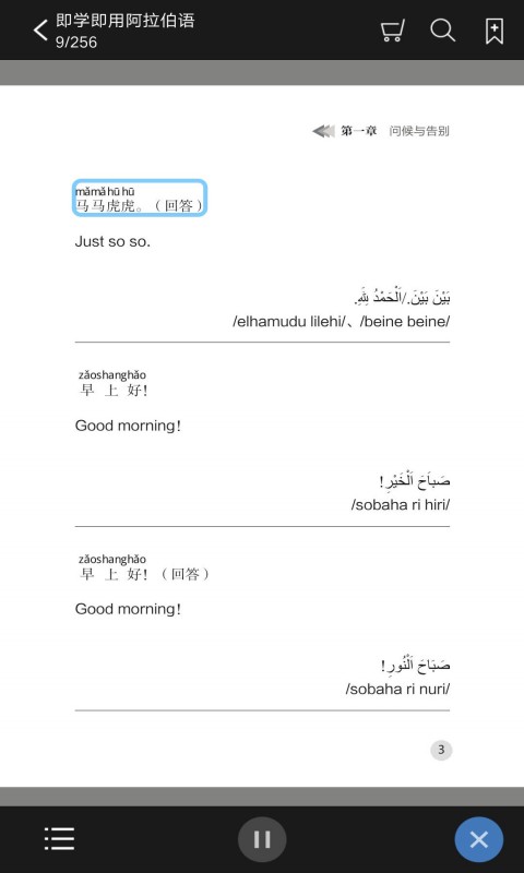 精彩截图-即学即用阿拉伯语2024官方新版