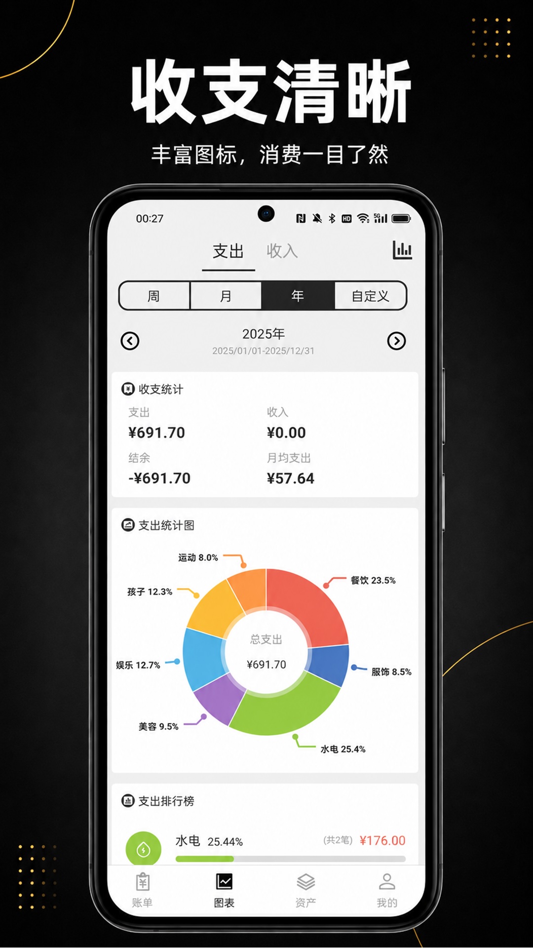 精彩截图-极简记账2026官方新版