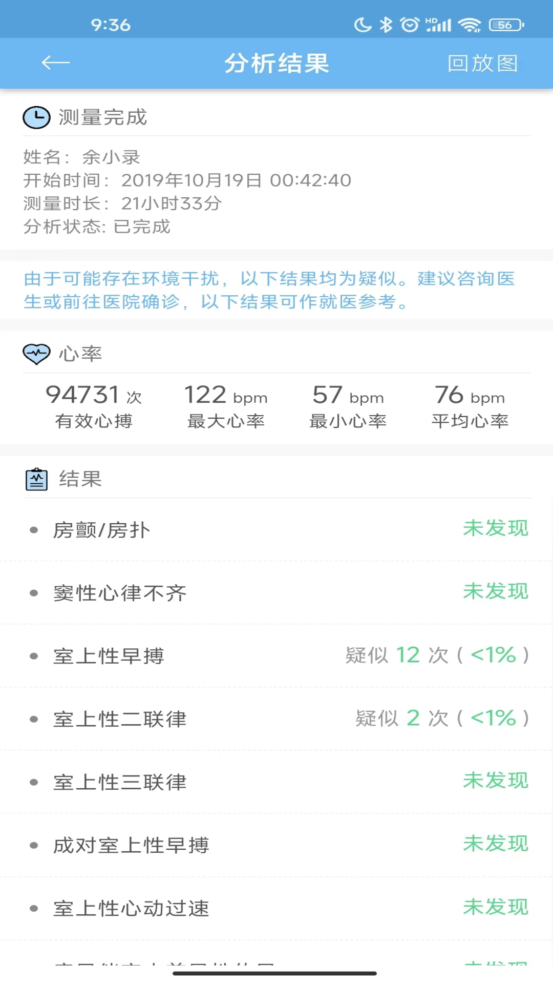 精彩截图-数维康心电2026官方新版