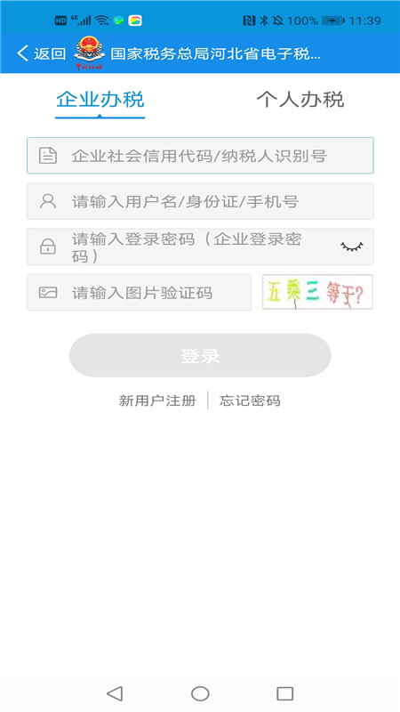 河北税务安卓版高清截图