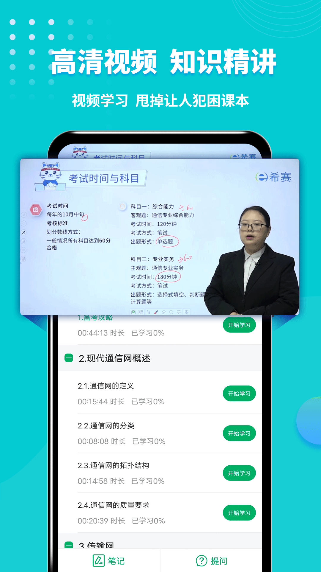 精彩截图-通信工程师考试2026官方新版