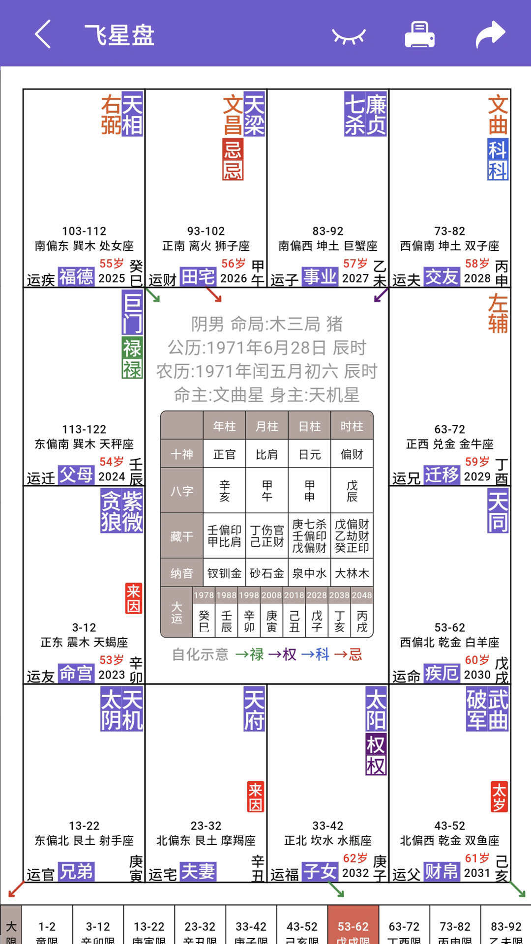 精彩截图-紫微斗数生辰八字2026官方新版