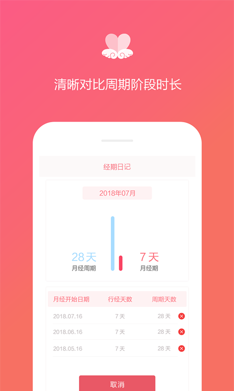 精彩截图-经期日记2026官方新版