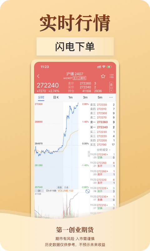 精彩截图-一创期货通2026官方新版