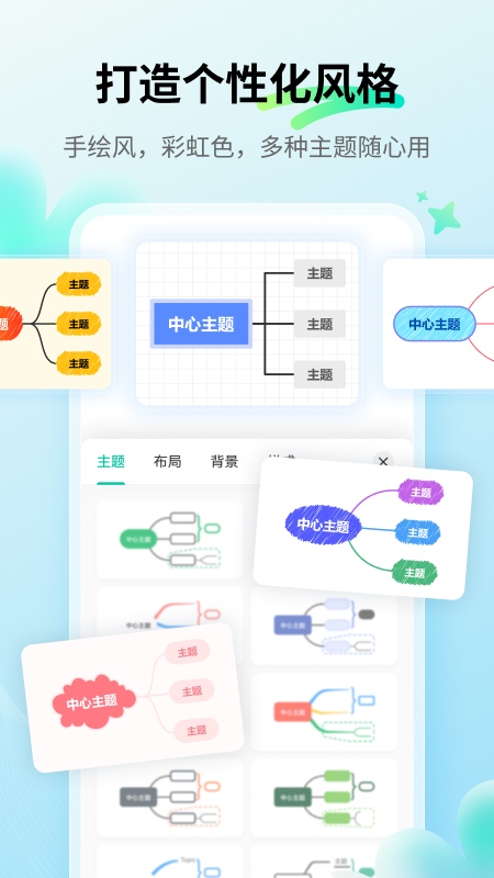 精彩截图-思维导图MindMaster2025官方新版