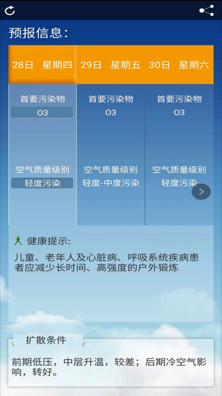 精彩截图-北京空气质量2024官方新版