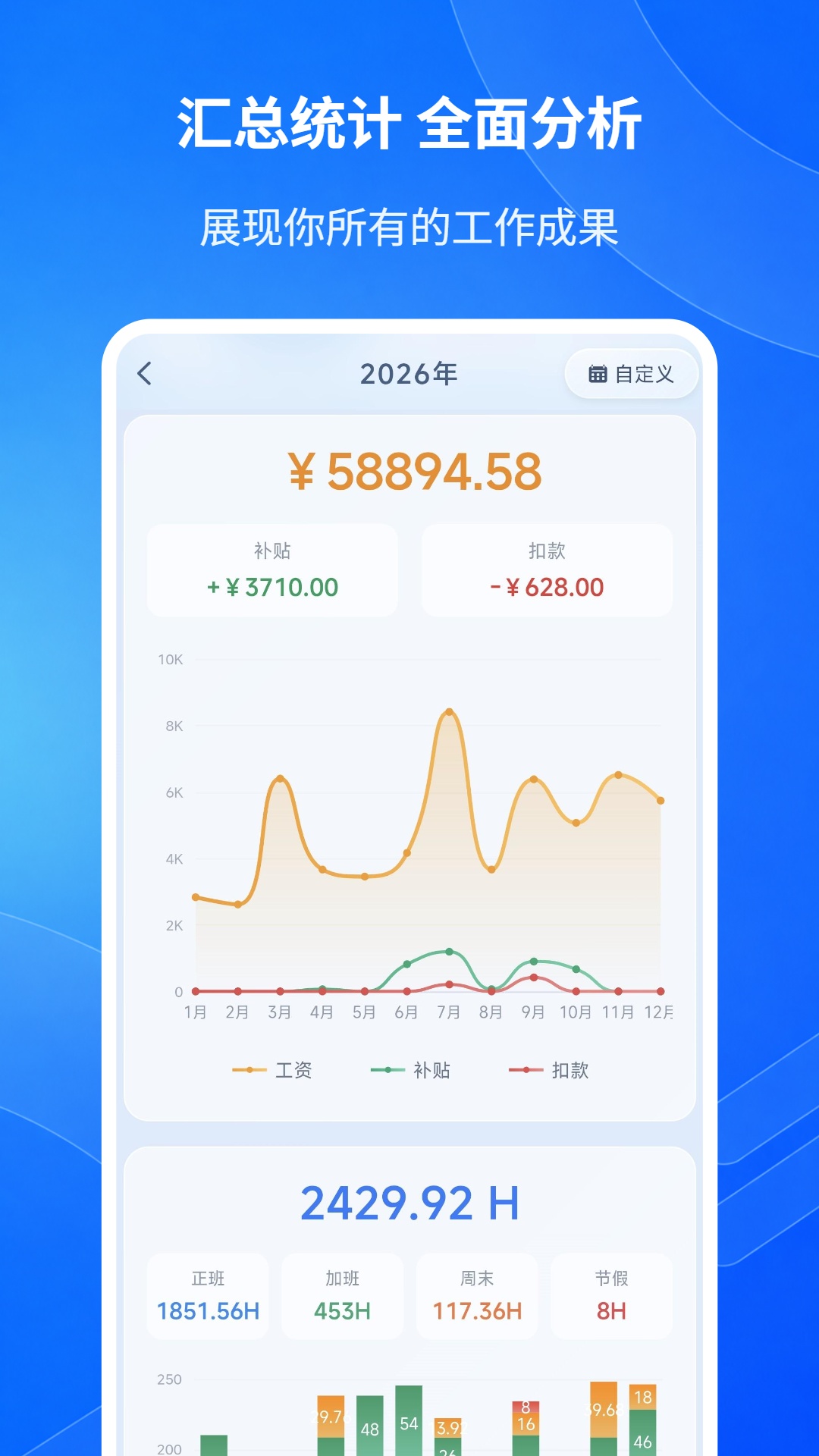 精彩截图-工时记录2026官方新版