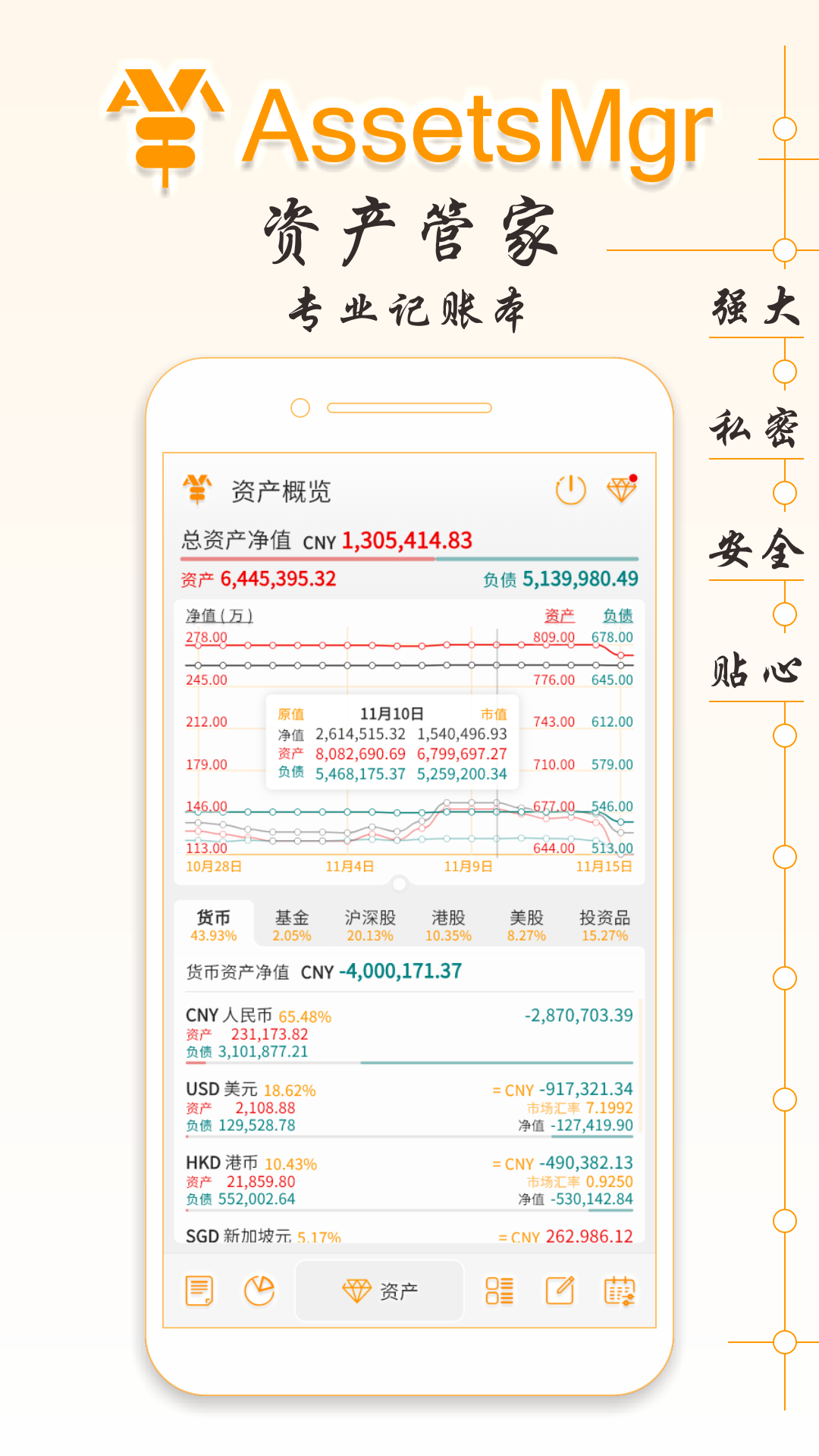 精彩截图-AssetsMgr资产管家2025官方新版