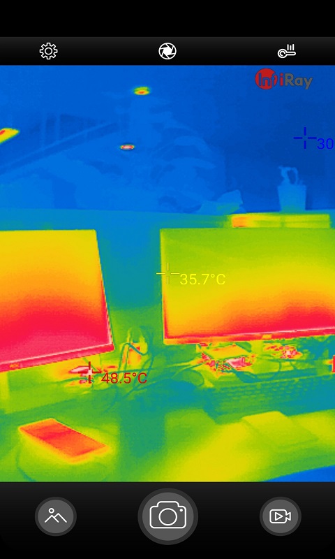 Xtherm红外测温截图