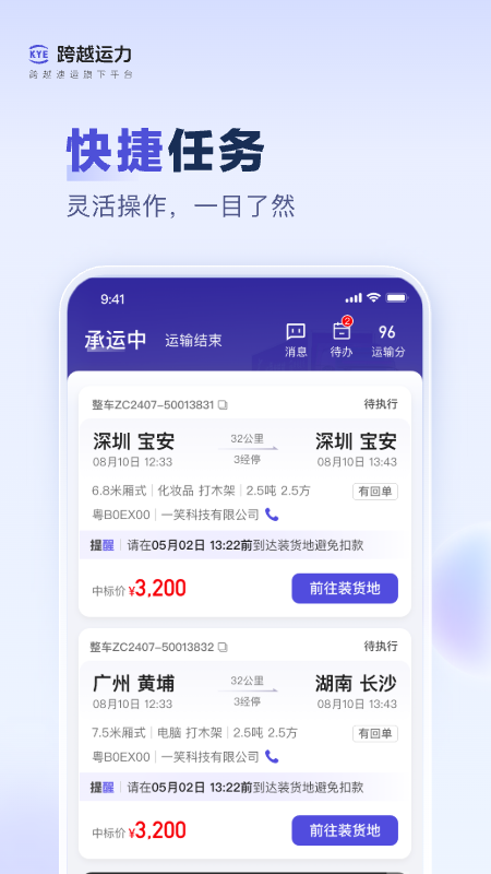 精彩截图-跨越运力2026官方新版